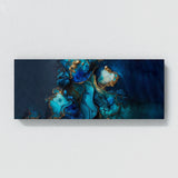 Marble Modern Luxury Blue 44 Wall Art