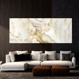 Marble Modern Luxury Cream White 90 Wall Art