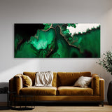 Marble Modern Luxury Emerald Green 16 Wall Art