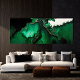 Marble Modern Luxury Emerald Green 16 Wall Art