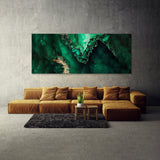 Marble Modern Luxury Emerald Green 17 Wall Art