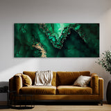 Marble Modern Luxury Emerald Green 17 Wall Art