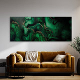 Marble Modern Luxury Emerald Green 22 Wall Art