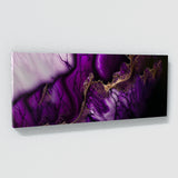 Marble Modern Luxury Purple 100 Wall Art