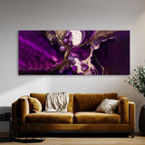 Marble Modern Luxury Purple 102 Wall Art