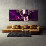 Marble Modern Luxury Purple 102 Wall Art