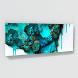 Marble Modern Luxury Turquoise 56 Wall Art