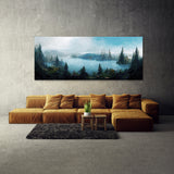 Forest Lake Landscape Wall Art