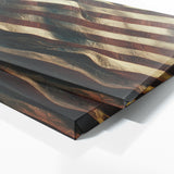 Usa Flag Waving Wall Art