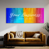Your Business Company Colorful Wall Art