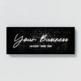 Your Business Company Neon Wall Art