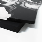 Marble Modern Luxury Black White Wall Art