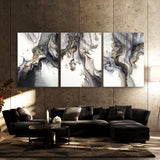 Marble Modern Luxury Grey Wall Art