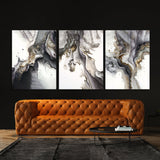 Marble Modern Luxury Grey Wall Art