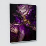 Marble Modern Luxury Purple Wall Art