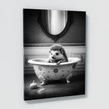 Nursery Baby Hedgehog Rabbit Raccoon 1 Wall Art