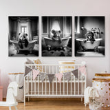 Nursery Baby Koala Monkey Panda 1 Wall Art