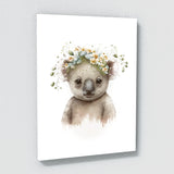 Nursery Baby Koala Monkey Panda 4 Wall Art