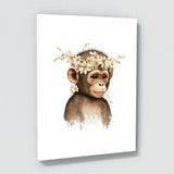 Nursery Baby Koala Monkey Panda 4 Wall Art