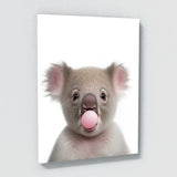 Nursery Baby Koala Monkey Panda 5 Wall Art