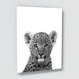 Nursery Baby Leopard Lion Tiger 2 Wall Art