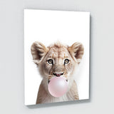 Nursery Baby Leopard Lion Tiger 5 Wall Art