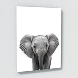 Nursery Elephant Giraffe Zebra 2 Wall Art