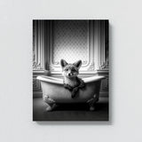 Nursery Baby Fox Bathtub 76 Wall Art