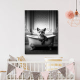 Nursery Baby Fox Bathtub 76 Wall Art