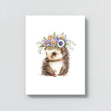 Nursery Baby Hedgehog Boho 133 Wall Art