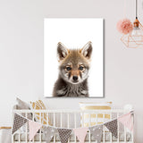 Nursery Baby Wolf Photography 165 Wall Art