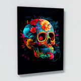 Skull Colorful Mexican Sugar Skull 10 Wall Art