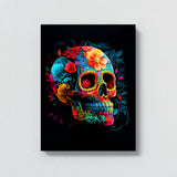 Skull Colorful Mexican Sugar Skull 10 Wall Art