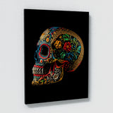 Skull Colorful Mexican Sugar Skull 16 Wall Art