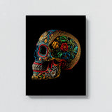 Skull Colorful Mexican Sugar Skull 16 Wall Art