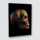 Skull Colorful Mexican Sugar Skull 17 Wall Art