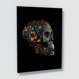 Skull Colorful Mexican Sugar Skull 19 Wall Art