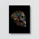 Skull Colorful Mexican Sugar Skull 19 Wall Art