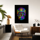 Skull Colorful Mexican Sugar Skull 24 Wall Art