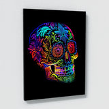 Skull Colorful Mexican Sugar Skull 27 Wall Art