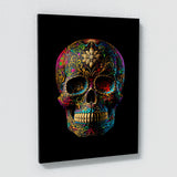 Skull Colorful Mexican Sugar Skull 3 Wall Art