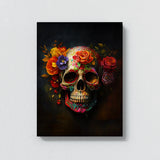 Skull Colorful Mexican Sugar Skull 31 Wall Art