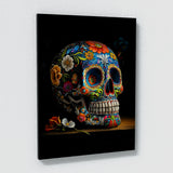 Skull Colorful Mexican Sugar Skull 40 Wall Art