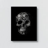 Skull Mexican Sugar Skull Black 52 Wall Art