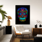 Skull Mexican Sugar Skull Calavera 81 Wall Art