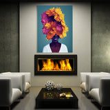 African Woman 5 Wall Art