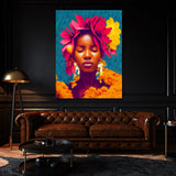 African Woman 6 Wall Art