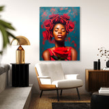 African Woman 9 Wall Art