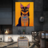 Bastet Egypt Cat Goddess 1 Wall Art