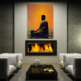 Buddha Meditation Zen 1 Wall Art